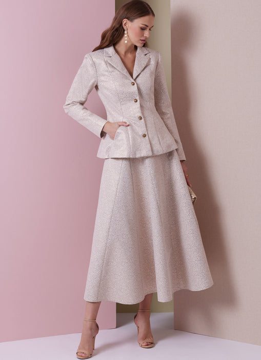 Patron Vogue - Ceinture, Jupe, Pantalon, Veste Patron Vogue 