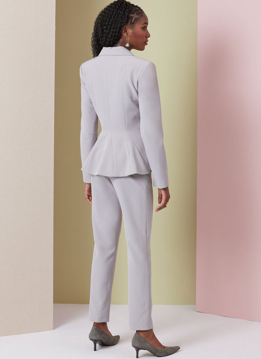 Patron Vogue - Ceinture, Jupe, Pantalon, Veste Patron Vogue 