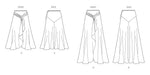 Patron Vogue - Ceinture, Jupe Patron Vogue 
