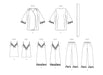 Patron Vogue - Ceinture, Jupon, Pantalon, Robe, Robe de chambre Patron Vogue 