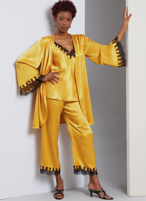 Patron Vogue - Ceinture, Jupon, Pantalon, Robe, Robe de chambre Patron Vogue 
