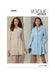 Patron Vogue - Ceinture, Manteau Patron Vogue 