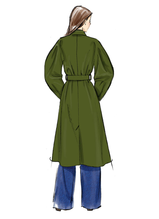 Patron Vogue - Ceinture, Manteau Patron Vogue 