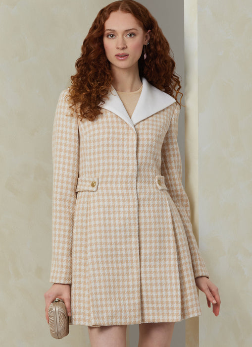 Patron Vogue - Ceinture, Manteau Patron Vogue 