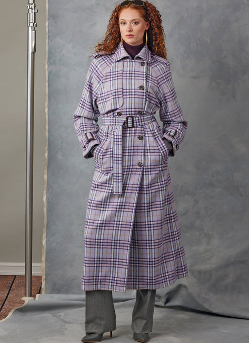Patron Vogue - Ceinture, Manteau Patron Vogue 