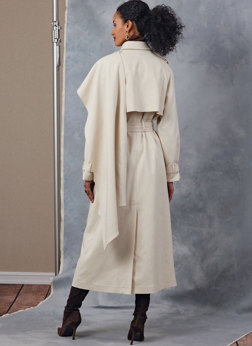 Patron Vogue - Ceinture, Manteau Patron Vogue 