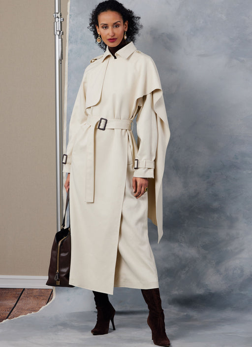Patron Vogue - Ceinture, Manteau Patron Vogue 