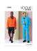 Patron Vogue - Ceinture, Pantalon, Short, Veste Patron Vogue 