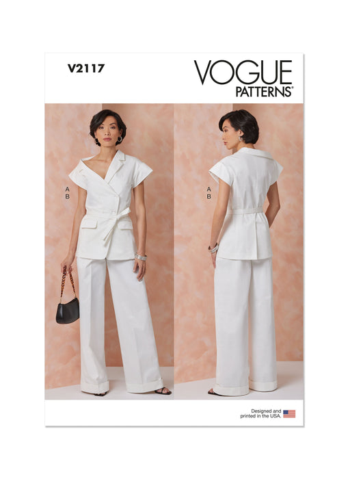 Patron Vogue - Ceinture, Pantalon, Veste Patron Vogue 