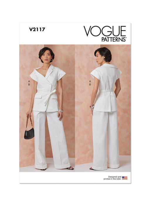 Patron Vogue - Ceinture, Pantalon, Veste Patron Vogue 