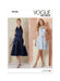 Patron Vogue - Ceinture, Robe Patron Vogue 
