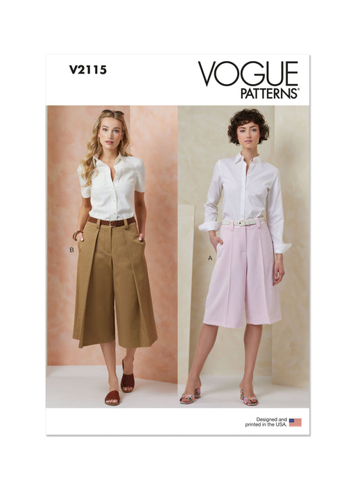 Patron Vogue - Ceinture, Short Patron Vogue 