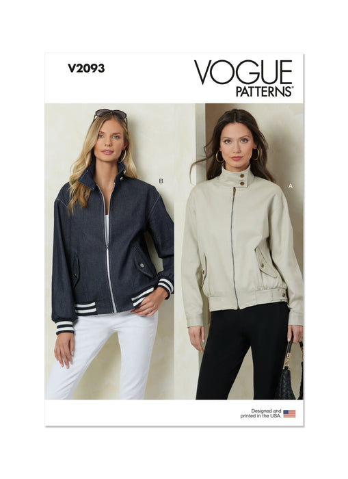 Patron Vogue - Ceinture, Veste Patron Vogue 