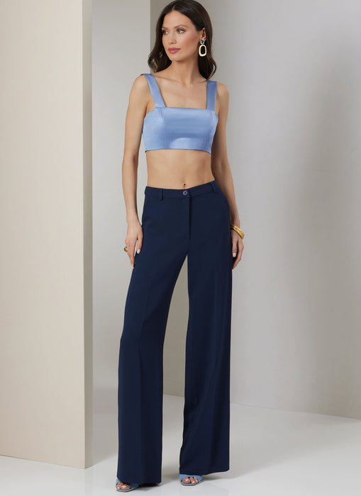 Patron Vogue - Chemise, Haut, Pantalon Patron Vogue 