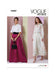 Patron Vogue - Chemise, Jupe, Robe Patron Vogue 