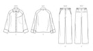 Patron Vogue - Chemise, Pantalon Patron Vogue 