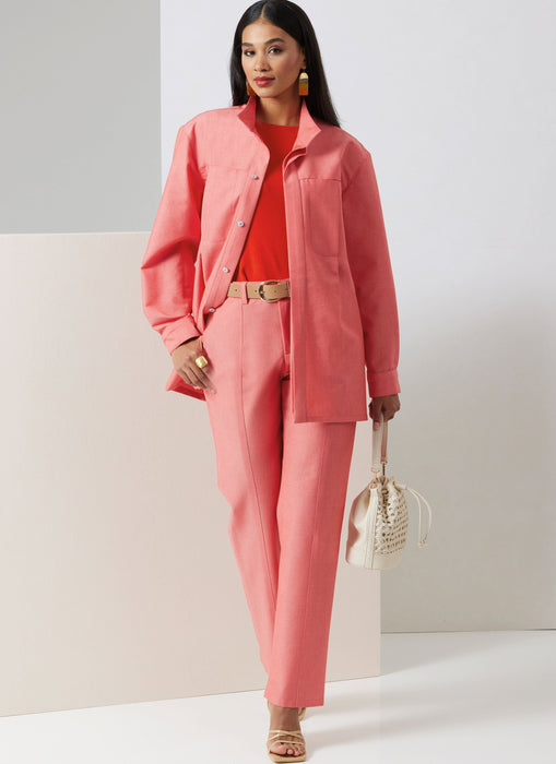 Patron Vogue - Chemise, Pantalon Patron Vogue 