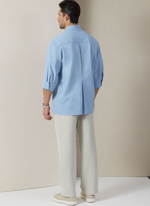 Patron Vogue - Chemise, Pantalon Patron Vogue 