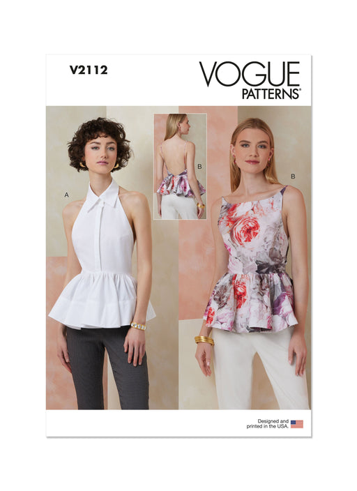 Patron Vogue - Corsage, Haut Patron Vogue 