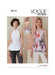 Patron Vogue - Corsage, Haut Patron Vogue 