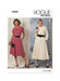 Patron Vogue - Corsage, Jupe, Robe Patron Vogue 