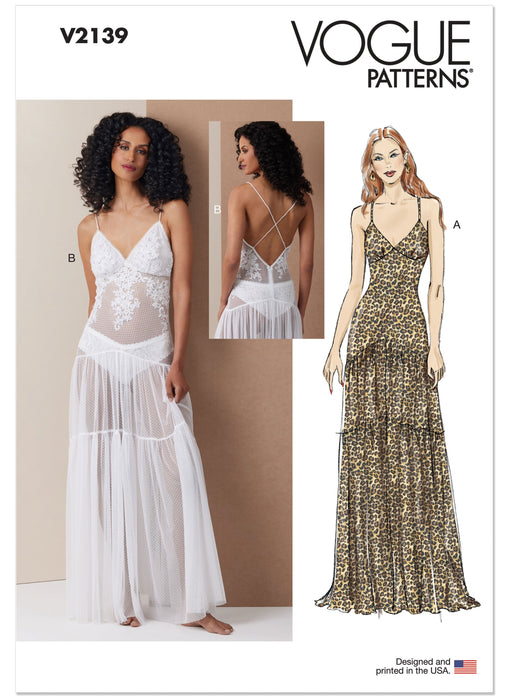 Patron Vogue - Corsage, Jupe, Robe Patron Vogue 