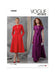 Patron Vogue - Corsage, Jupe, Robe Patron Vogue 