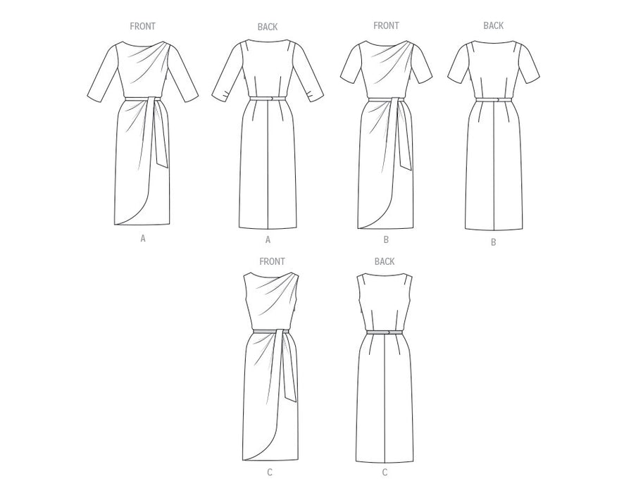 Patron Vogue - Corsage, Jupe, Robe Patron Vogue 