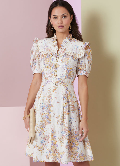 Patron Vogue - Corsage, Robe Patron Vogue 