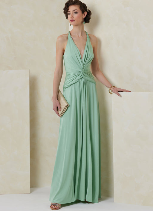 Patron Vogue - Corsage, Robe Patron Vogue 
