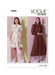 Patron Vogue - Corsage, Robe Patron Vogue 