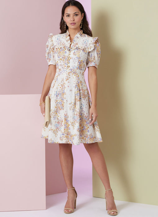 Patron Vogue - Corsage, Robe Patron Vogue 