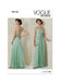 Patron Vogue - Corsage, Robe Patron Vogue 