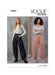 Patron Vogue - Haut, Jean, Pantalon Patron Vogue 
