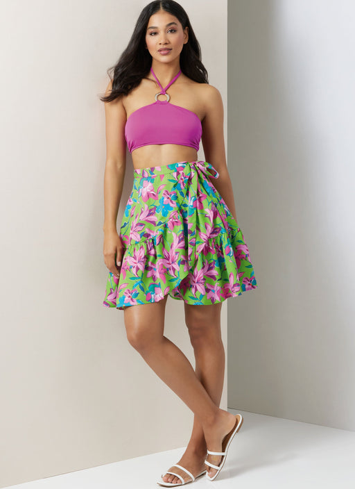 Patron Vogue - Haut, Jupe, Maillot de bain Patron Vogue 