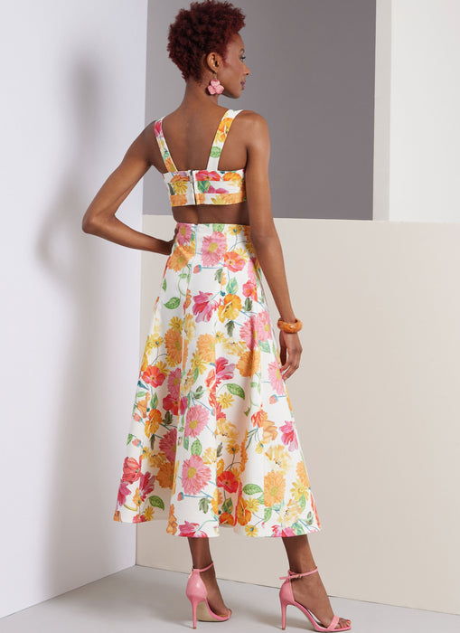 Patron Vogue - Haut, Jupe, Pantalon, Soutien Patron Vogue 