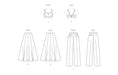 Patron Vogue - Haut, Jupe, Pantalon, Soutien Patron Vogue 