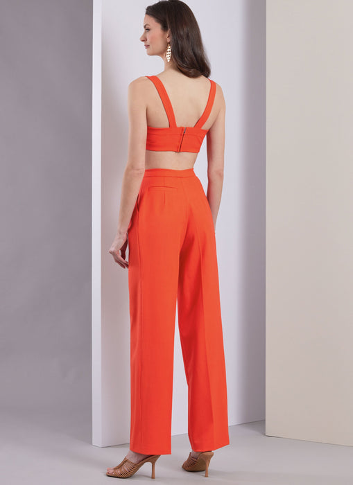 Patron Vogue - Haut, Jupe, Pantalon, Soutien Patron Vogue 
