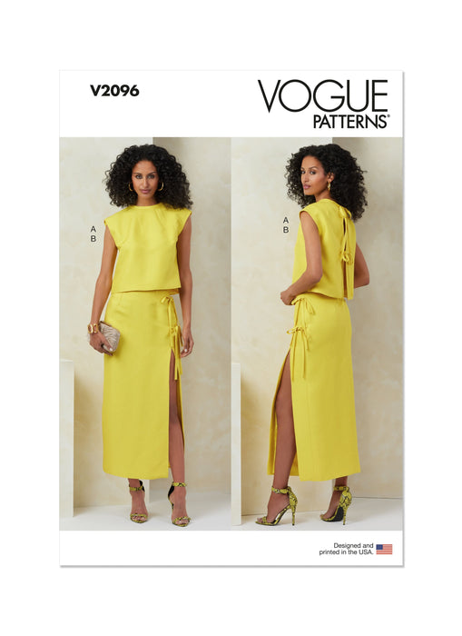 Patron Vogue - Haut, Jupe Patron Vogue 
