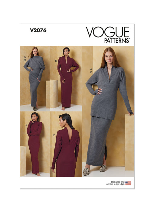 Patron Vogue - Haut, Jupe, Robe, T-shirt Patron Vogue 