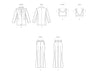 Patron Vogue - Haut, Pantalon, Veste Patron Vogue 