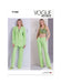Patron Vogue - Haut, Pantalon, Veste Patron Vogue 