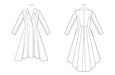 Patron Vogue - Jupe, Manteau, Robe Patron Vogue 
