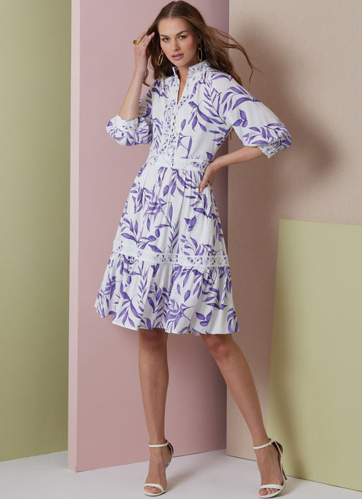 Patron Vogue - Jupe, Robe Patron Vogue 