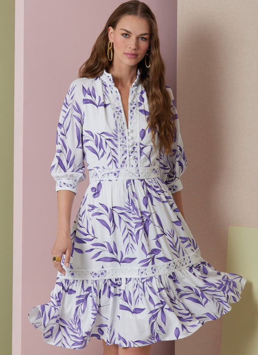 Patron Vogue - Jupe, Robe Patron Vogue 