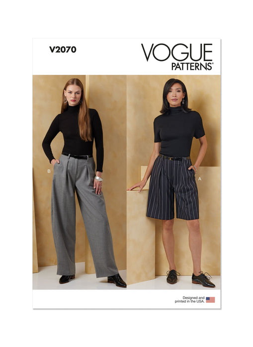 Patron Vogue - Pantalon, Short Patron Vogue 