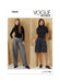 Patron Vogue - Pantalon, Short Patron Vogue 