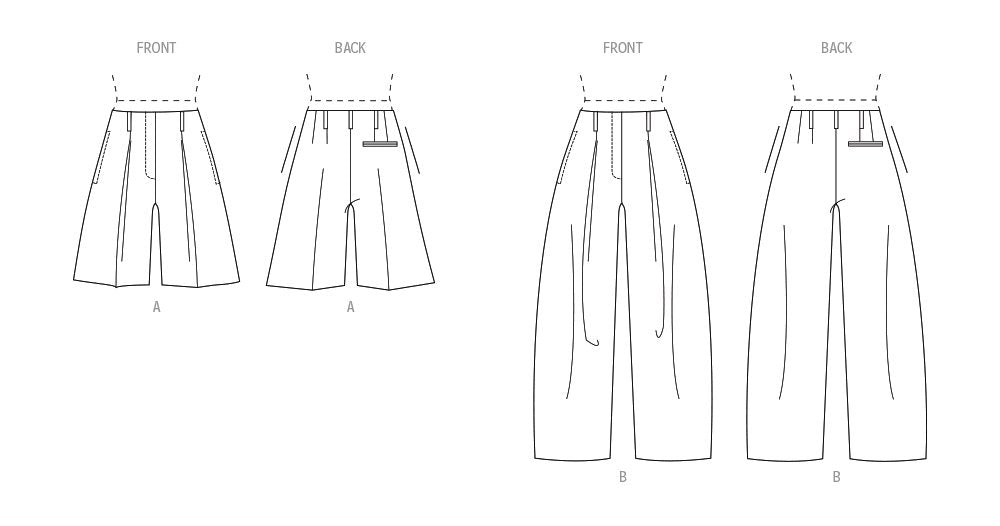 Patron Vogue - Pantalon, Short Patron Vogue 