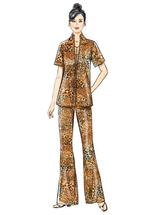 Patron Vogue - Pantalon, Tunique Patron Vogue 