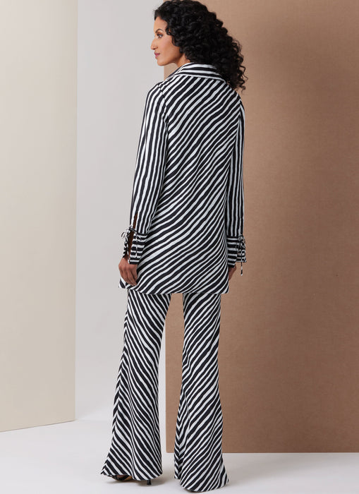 Patron Vogue - Pantalon, Tunique Patron Vogue 